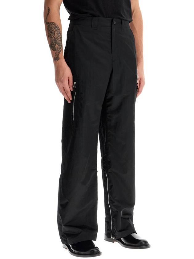 Tactical Sateen Cargo Straight Pants Black - OUR LEGACY - BALAAN 3