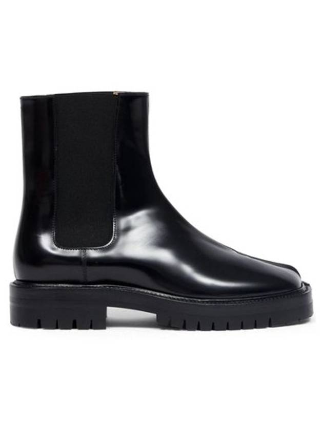 Tabi County Leather Chelsea Boots Black - MAISON MARGIELA - BALAAN 2