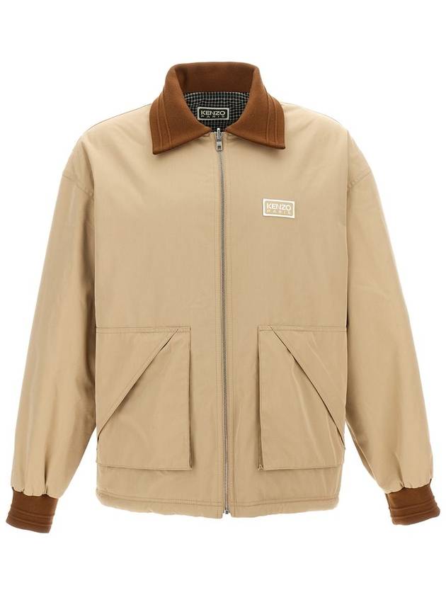 Coach Reversible Zip-Up Jacket Beige - KENZO - BALAAN 2