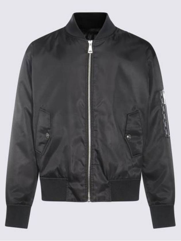 Jacket 77GAS405 CQD58 L01 Black - VERSACE - BALAAN 1