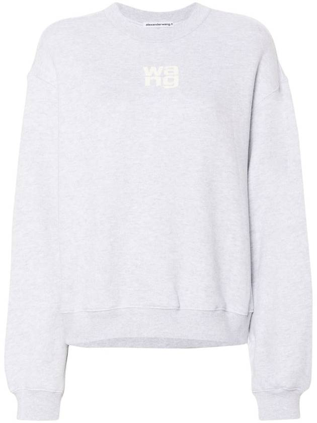 Alexander Wang Sweatshirt With Embossed Logo - ALEXANDER WANG - BALAAN 1