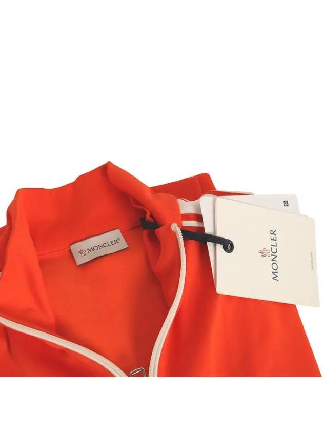 big logo zip-up jacket orange - MONCLER - BALAAN 3