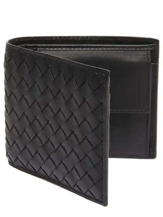 Intrecciato Coin Pocket Half Wallet Men - BOTTEGA VENETA - BALAAN 1