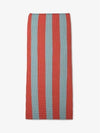 High Waist Striped Midi Skirt Red Pale Blue CRTWWDRE023PLY0147435 - SUNNEI - BALAAN 1