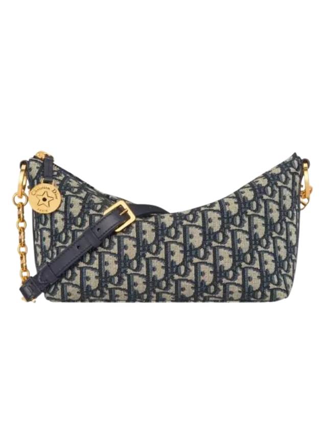 Diorstar Chain Hobo Shoulder Bag Blue - DIOR - BALAAN 1