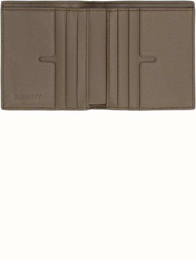 Check Half Wallet Beige - BURBERRY - BALAAN 5