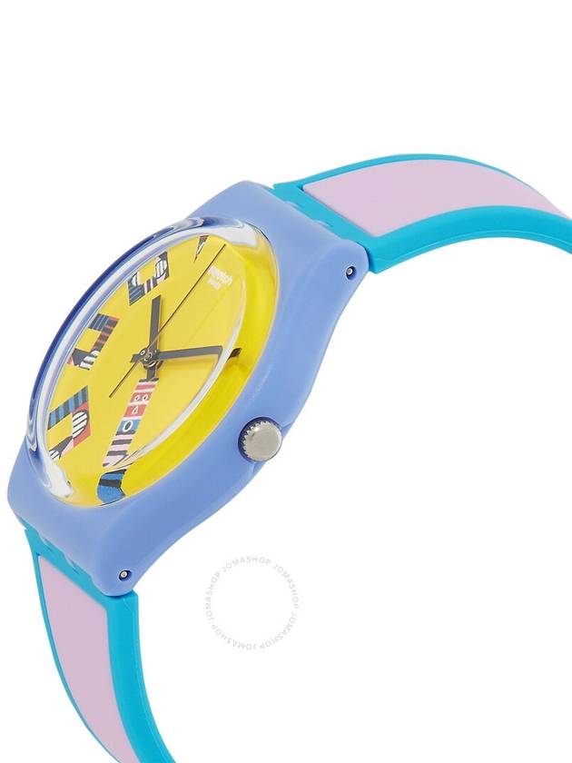 Swatch Tatham & O'Sullivan Serious Action Yellow Dial Quartz Unisex Watch GZ342 - SWATCH - BALAAN 2