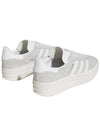 Gazelle Bold Low Top Sneakers Grey - ADIDAS - BALAAN 4