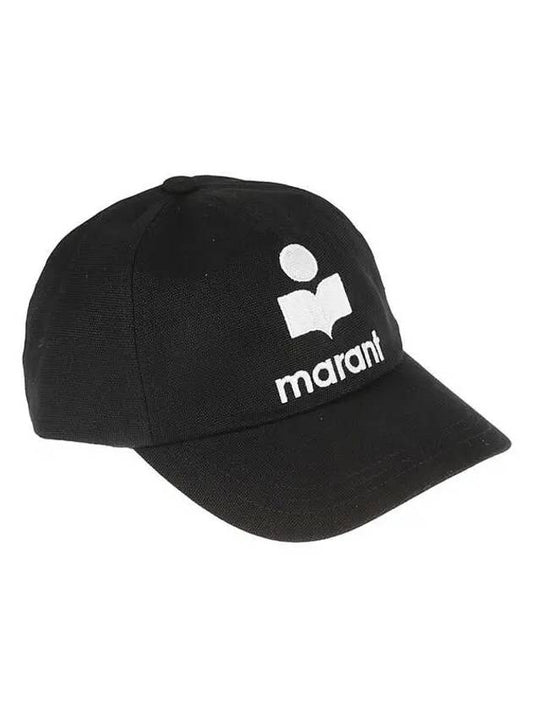 Tyron Embroidered Logo Ball Cap Black - ISABEL MARANT - BALAAN 2