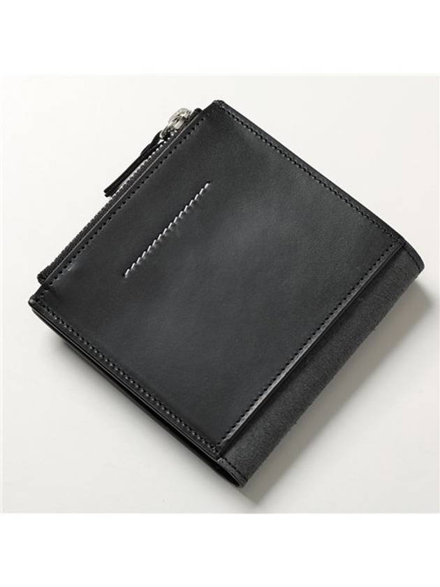 MM6 Margiela black leather wallet S63UI0056P4397 - MAISON MARGIELA - BALAAN 3