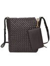 Intrecciato Bucket Shoulder Bag Brown - BOTTEGA VENETA - BALAAN 1