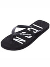 Men’s Icon Flip Flop Black - DSQUARED2 - BALAAN.