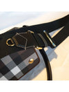 Canvas Check Shoulder Bag Brown - BURBERRY - BALAAN 6