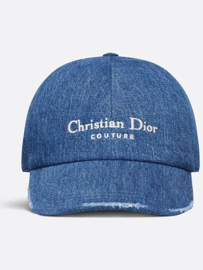 CD Couture Base Ball Cap Blue - DIOR - BALAAN 2