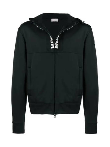 Logo hooded zipup jacket black 84270 00 C8009 999 - MONCLER - BALAAN 1