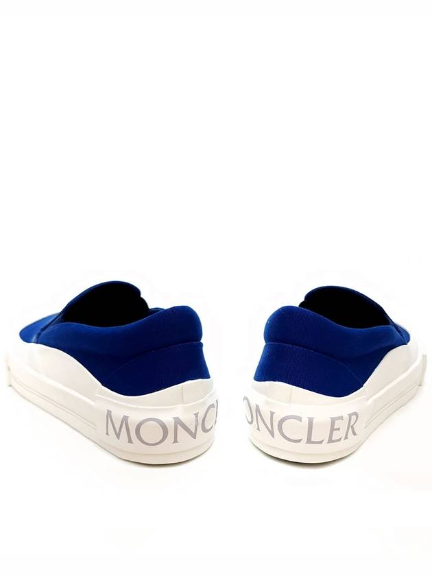 Men's Genius SlipOn Sneakers Blue 4B00020M1511 758 - MONCLER - BALAAN 4