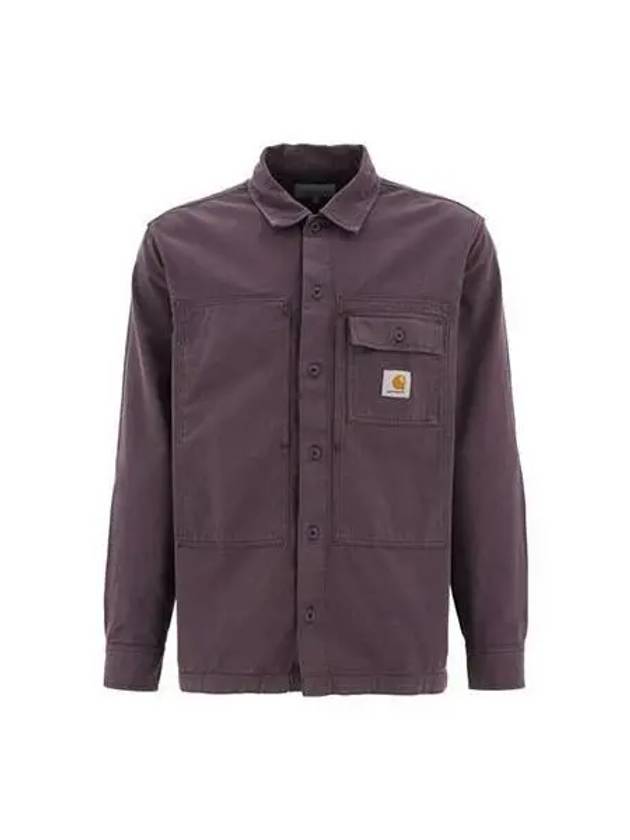 shirt women oversized long sleeve purple - CARHARTT - BALAAN 1