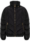 Chromo Couture Puffer Padding Black - VERSACE - BALAAN 1