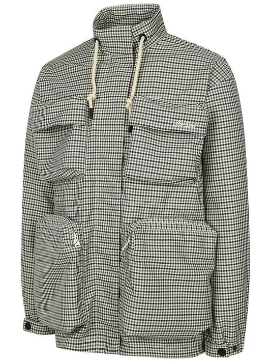 Men's Check Threedimensional Pocket Jumper MMCON5A39 443 - AFTER LABEL - BALAAN 2