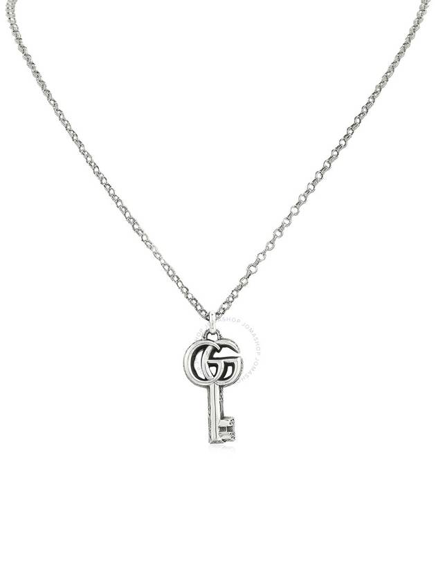 Marmont GG Necklace Silver - GUCCI - BALAAN 2