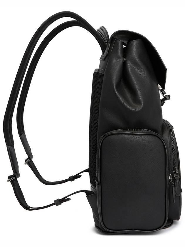 Maxi Backpack Black - BALLY - BALAAN 4