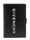 G Cut 4G Leather Card Wallet Black - GIVENCHY - BALAAN 2