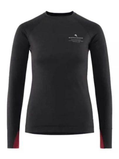 Fafne Crew Neck Long Sleeve T-Shirt Raven - KLATTERMUSEN - BALAAN 2