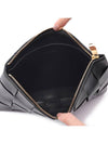 Cassette Intrecciato Medium Clutch Bag Black - BOTTEGA VENETA - BALAAN 7