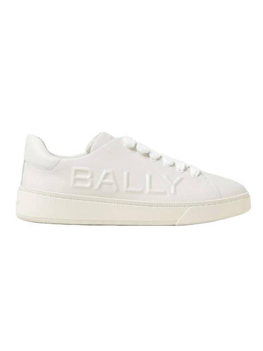 Men's Logo Low Top Sneakers White - BALLY - BALAAN 1