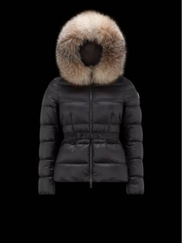 Boed Women s Fox Fur Padding Black I20931A001185396Q - MONCLER - BALAAN 7