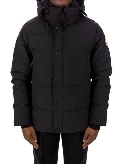 Wyndham Logo Patch Padding Black - CANADA GOOSE - BALAAN 2