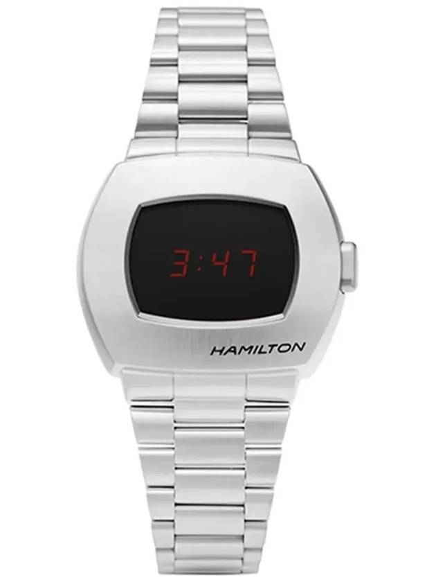 American Classic PSR Digital Quartz Watch Silver - HAMILTON - BALAAN 5