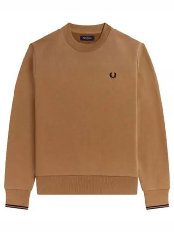 FPM753543 363 Crew Neck Sweatshirt - FRED PERRY - BALAAN 1