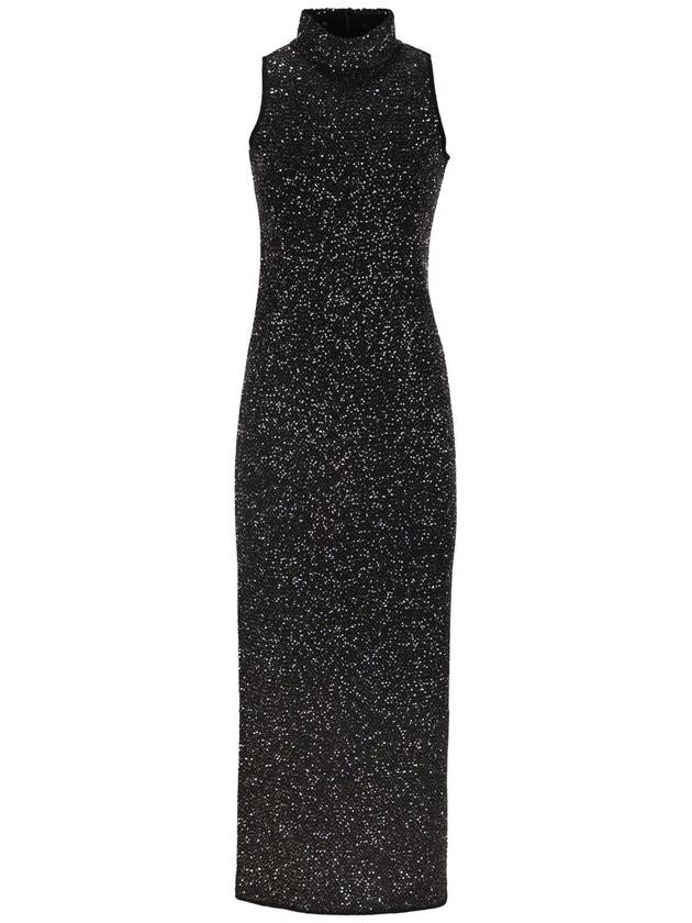 BERLINA - Long dress in viscose yarn with sequins - MAX MARA - BALAAN 1