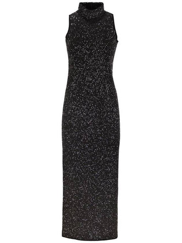 BERLINA - Long dress in viscose yarn with sequins - MAX MARA - BALAAN 1