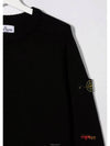 8 10 year old size black pullover round wappen knit 7516515A2 - STONE ISLAND - BALAAN 4