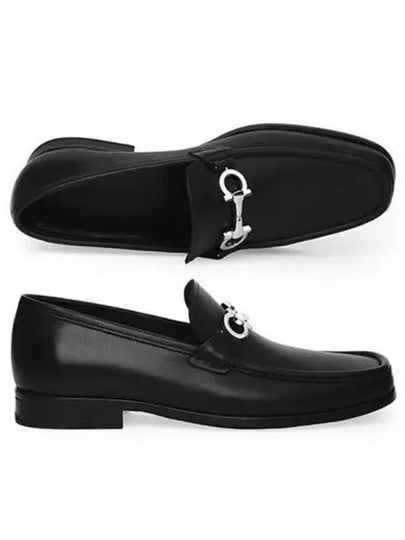 Chris Gancini Reversible Loafers Black - SALVATORE FERRAGAMO - BALAAN 2