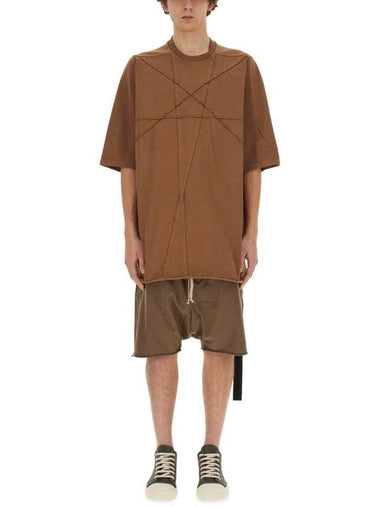 Rick Owens Drkshdw Cotton T-Shirt - RICK OWENS - BALAAN 1