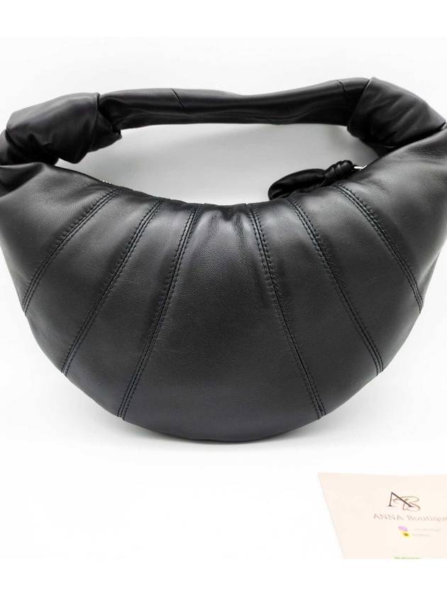 Mini Fortune Croissant Shoulder Bag Black - LEMAIRE - BALAAN 6