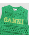 green knit sleeveless - GANNI - BALAAN 7