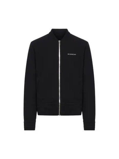 4G Star Logo Wool Bomber Jacket Black - GIVENCHY - BALAAN 2