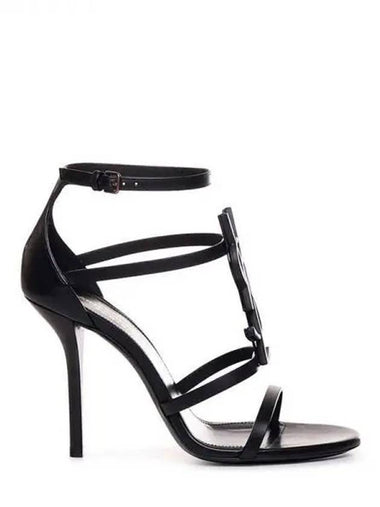 Cassandra smooth leather sandal heels 270441 - SAINT LAURENT - BALAAN 1