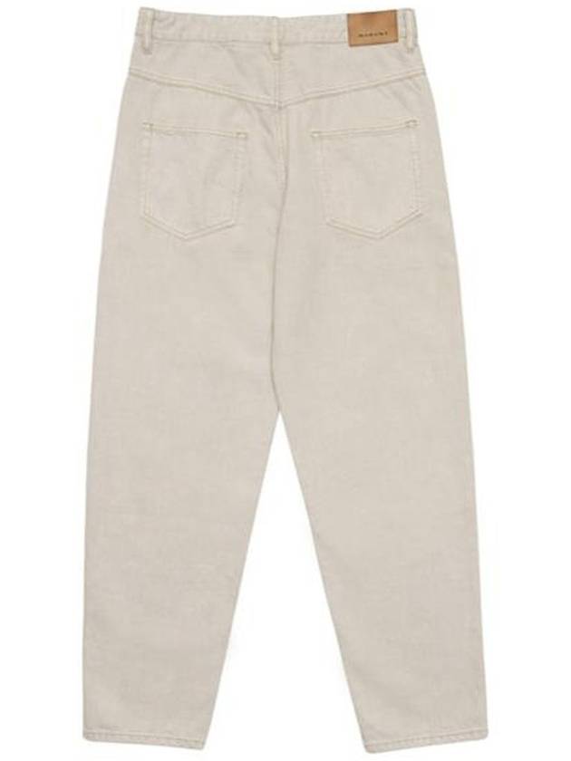 Larsson Denim Jeans White - ISABEL MARANT - BALAAN 3