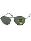 Eyewear Square Frank Sunglasses Green - RAY-BAN - BALAAN 2