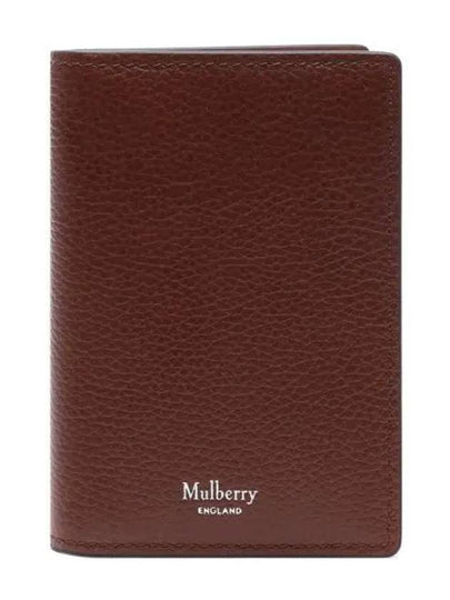 Heritage Vertical Two Tone Card Wallet Oak - MULBERRY - BALAAN 2