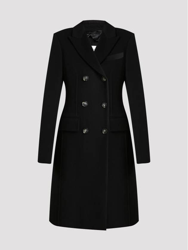 Selim Wool Double Coat Black - MAX MARA - BALAAN 2