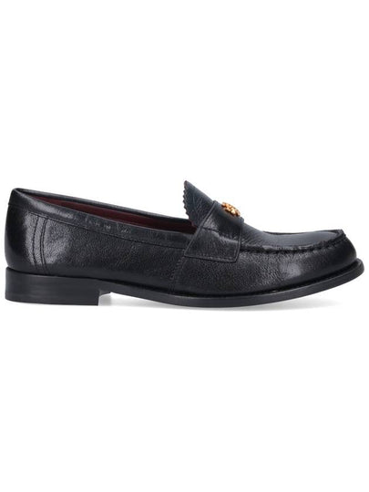 Logo Plaque Perry Loafers Black - TORY BURCH - BALAAN 2