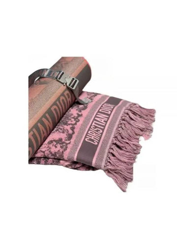 Toile de Jouy Sauvage Towel Pink - DIOR - BALAAN 1