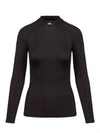 Asa Soft Compression High Neck Long Sleeve T-Shirt Black - J.LINDEBERG - BALAAN 2