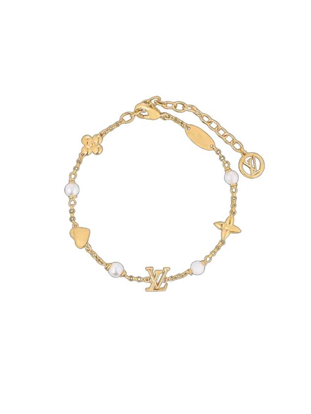 LV Heart Bracelet Gold - LOUIS VUITTON - BALAAN 1